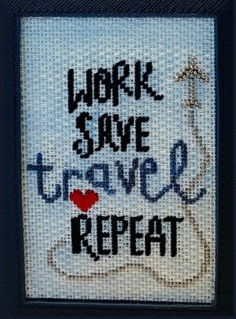 click here to view larger image of Travel, Repeat (hand painted canvases)
