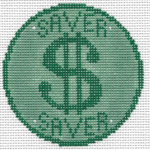 click here to view larger image of Saver Merit/Demerit Badge (hand painted canvases)