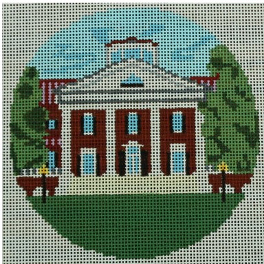 click here to view larger image of UVA Darden School - Saunders Hall (hand painted canvases)