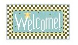 click here to view larger image of Tiny Inspirations - Welcome (hand painted canvases)
