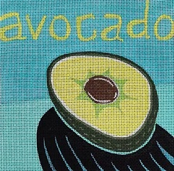 click here to view larger image of Kitchen Fresh - Avocado (hand painted canvases)