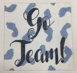 click here to view larger image of Go Team! UNC (hand painted canvases)