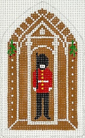 click here to view larger image of Gingerbread Monument - Buckingham Palace Guard (hand painted canvases 2)