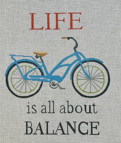 click here to view larger image of Life is all about Balance (hand painted canvases)