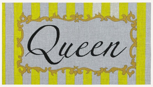 click here to view larger image of Queen (hand painted canvases)