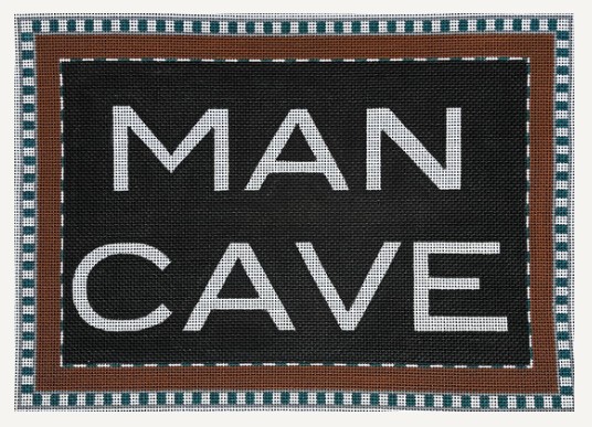click here to view larger image of Man Cave (hand painted canvases)
