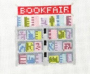 click here to view larger image of Book Fair (hand painted canvases)