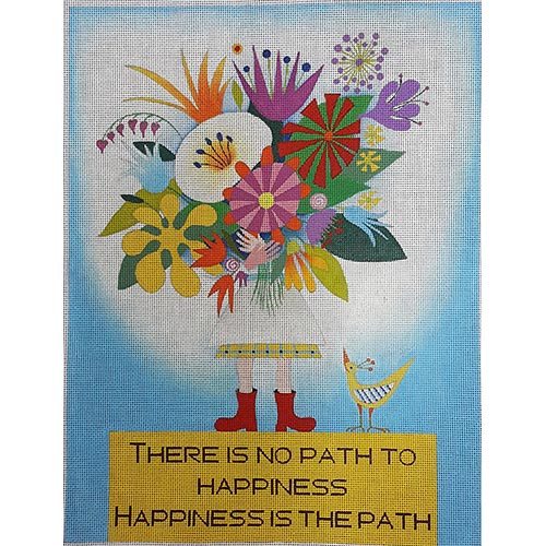 click here to view larger image of Happiness - 13M (hand painted canvases)