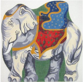 click here to view larger image of Nativity - Elephant (hand painted canvases)