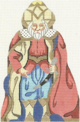 click here to view larger image of Nativity - Melchior (hand painted canvases)