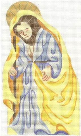 click here to view larger image of Nativity - Joseph (hand painted canvases)