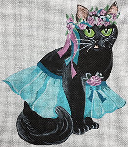 click here to view larger image of Cat - Portia (hand painted canvases)