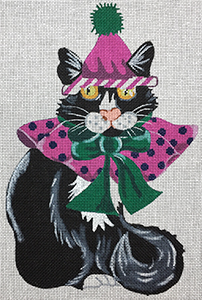 click here to view larger image of Cat - 935 (hand painted canvases)