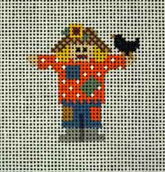 click here to view larger image of Mini - Scarecrow (hand painted canvases)