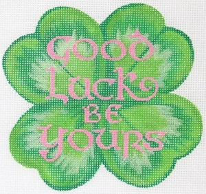 click here to view larger image of Good Luck Be Yours   (hand painted canvases 2)