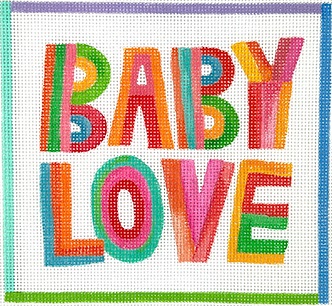 click here to view larger image of Baby Love (hand painted canvases 2)