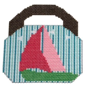 click here to view larger image of Sailboat 2 Bermuda Bag (printed canvas)