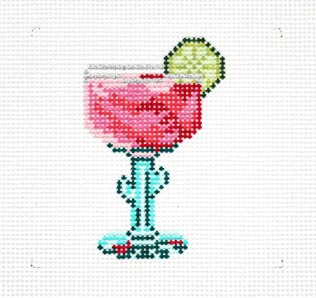 click here to view larger image of Prickly Pear Margarita (hand painted canvases)