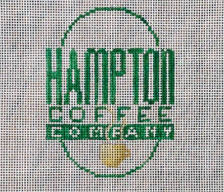 click here to view larger image of Hampton Coffee Company (hand painted canvases)