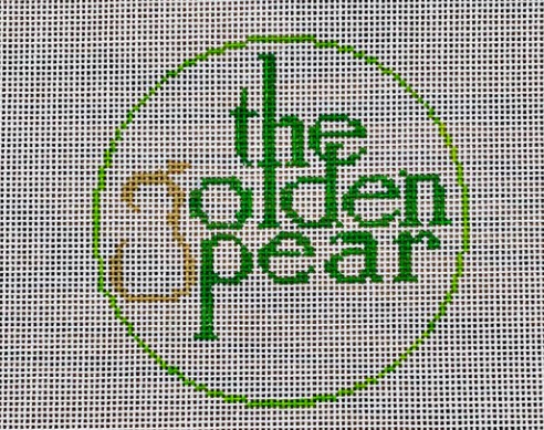 click here to view larger image of Golden Pear, The (hand painted canvases)