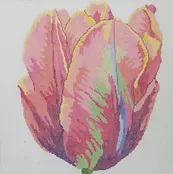 click here to view larger image of Empress Tulip (hand painted canvases)