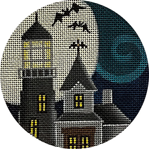 click here to view larger image of Spooky Lighthouse (hand painted canvases)