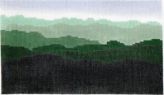 click here to view larger image of Green Mountains (hand painted canvases)