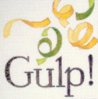 click here to view larger image of Gulp (hand painted canvases)