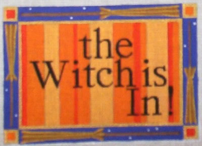 click here to view larger image of The Witch Is In ! (hand painted canvases)