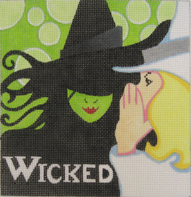click here to view larger image of Wicked (hand painted canvases)