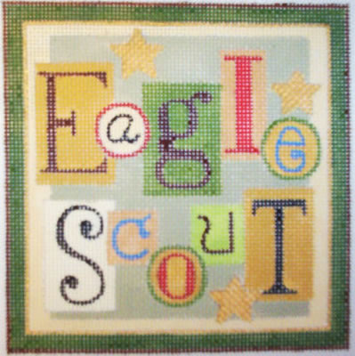 click here to view larger image of Eagle Scout (hand painted canvases)