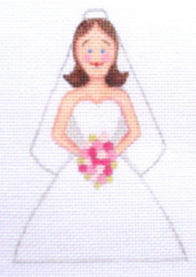 click here to view larger image of Bride (hand painted canvases)