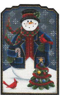 click here to view larger image of Snow Papa (hand painted canvases)