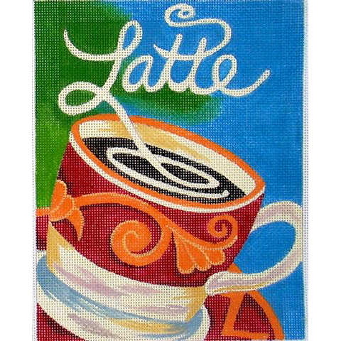 click here to view larger image of Cafe Latte (hand painted canvases)