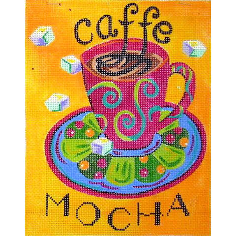 click here to view larger image of Cafe Mocha (hand painted canvases)