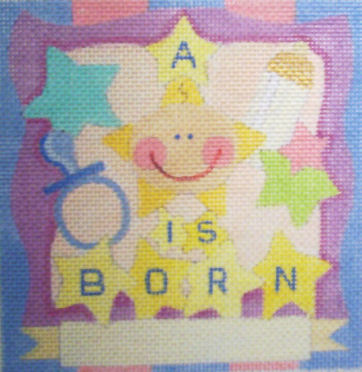 click here to view larger image of A Star Is Born (hand painted canvases)