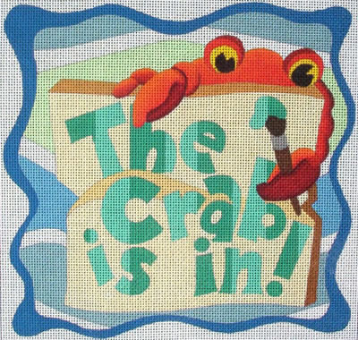 click here to view larger image of Crab Is In, The (hand painted canvases)