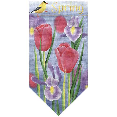 click here to view larger image of Spring Banner (hand painted canvases)