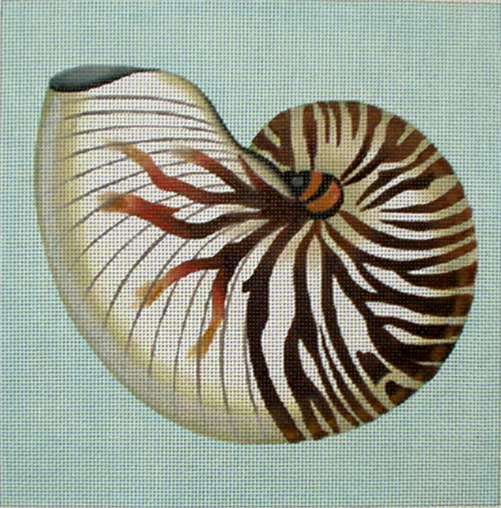 click here to view larger image of Chambered Nautilus (hand painted canvases)