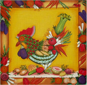 click here to view larger image of Chicken Salad (hand painted canvases)