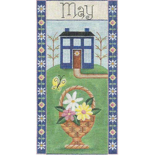 click here to view larger image of May Folk Banner (hand painted canvases)