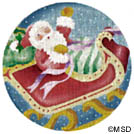 click here to view larger image of It Must Be St. Nick (hand painted canvases)