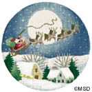 click here to view larger image of Merry Christmas To All (hand painted canvases)