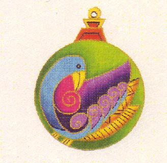 click here to view larger image of Bird Ornament (hand painted canvases)