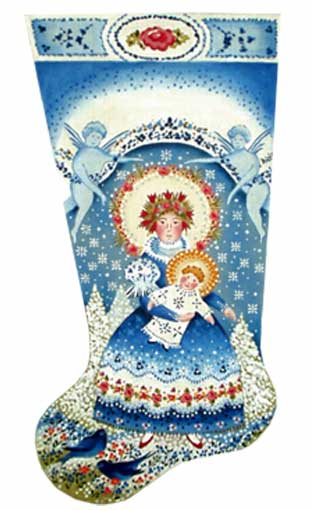 click here to view larger image of Winter Madonna Stocking (None Selected)