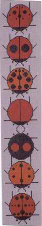 click here to view larger image of Ladybug Sampler - 18M (hand painted canvases)