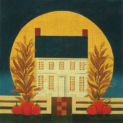 click here to view larger image of Harvest Moon - Karen Cruden (hand painted canvases)