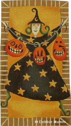 click here to view larger image of Jack-0-Lantern Jig (hand painted canvases)