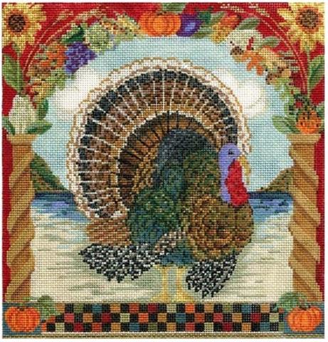click here to view larger image of Handsome Tom Turkey (hand painted canvases)