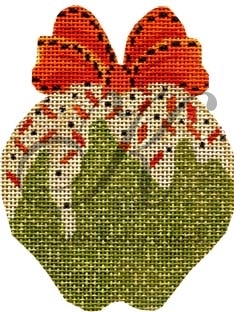 click here to view larger image of Granny Smith Sprinkled Apple (hand painted canvases)